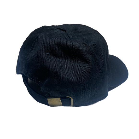 BLACK - Evil Eye Green Embroidered 6 Panel Pigment Dyed Baseball Dad Hat - Picture 3 of 3